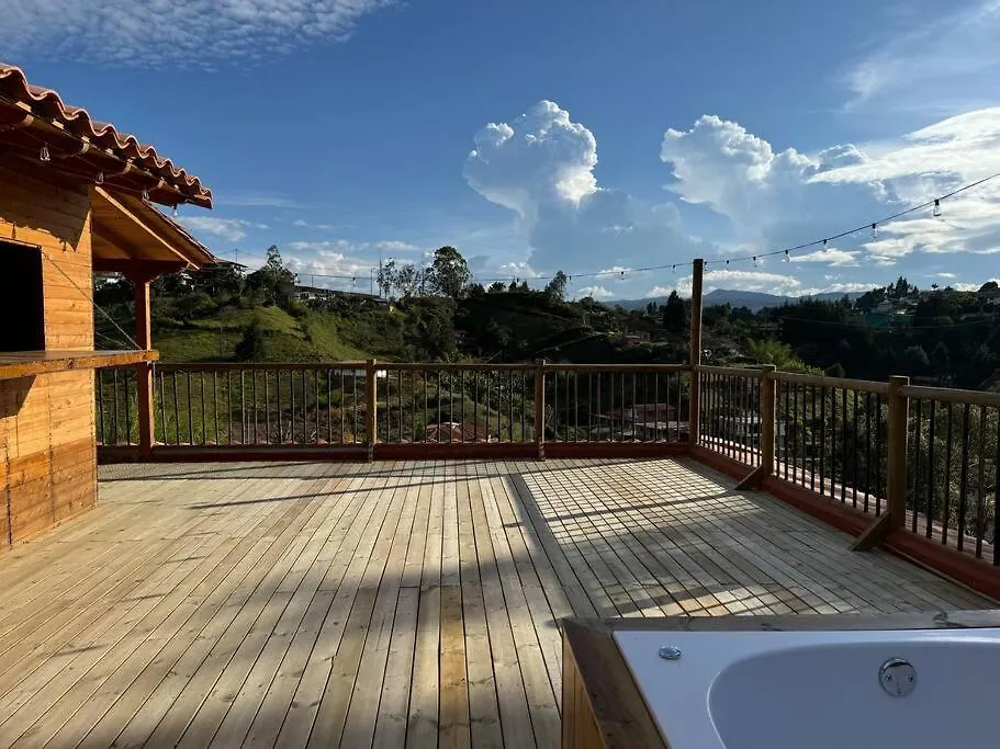 La Cabana De Blue Guarne Chalet