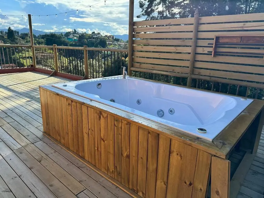 La Cabana De Blue Guarne Chalet